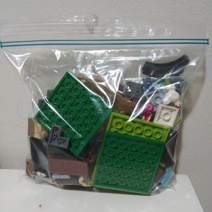 A Zip lock Bag Full of Legos